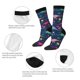 thumbnail image 4 of Fotbe Dinosaur Flowers Calcetas Largas con Estampado para Hombre y Mujer – Calcetas de Compresión Transpirables y Elásticas, Viajar y Uso Diario Talla 5-11, 4 of 6