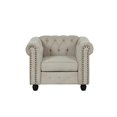 thumbnail image 7 of RN Furnishings sofa loveseat chair Linen fabric Living room furniture Set-Beige, 7 of 7