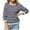 Navy, variant on Npasoilc Knitted Sweaters for Women Long Sleeve Wave Striped Sweaters Fall Casual Round Neck Warm Blouse Loose Pullover Sweater Tops
