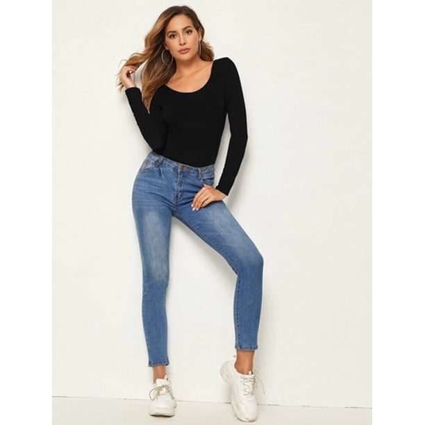 Pack 2 Blusas Mujer Manga Larga Interior Térmico Sueter Dama LOLE Blusa