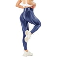 thumbnail image 1 of Pantalones Booty Scrunch Butt Pant Damen Push-Up Anti-Cellulite Laufhose Kuymtek Azul marino T L para Mujer, 1 of 6