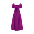 thumbnail image 2 of Women’s Regency Inspired High Waist Ball Gown Vintage Victorian Tea Dress, 2 of 3