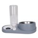 thumbnail image 5 of Comedero doble para perros y gatos con dispensador automático juego de comederos inclinados de acero inoxidable para perros pequeños y gatos con base antideslizante ANGGREK Otros, 5 of 8