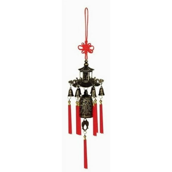 Brass Feng Shui Wind Chime For Home Garden & Car