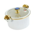 thumbnail image 2 of simhoa Stovetop Cooking Pot Slow Cooker and Food Warmer 7L with Lid Easy Clean Hot Pot Rice Cooking Steamer for Food Cereals Noodles white, 2 of 8