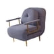 thumbnail image 5 of Silla Individual, Cama, Muebles De Salón, Respaldo Reclinable Multiusos Para Interior, Gris Y Azul gris azul, 5 of 9