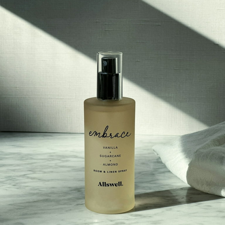 Allswell Embrace Vanilla Sugarcane Almond Scented Room Linen Spray