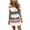 Navy B, variant on LOVZFMLL Summer Dresses for Women 2025 Casual Elastic Waist Drawstring Dress with Pockets Short Sleeve T-shirt Mini Dress for Women Office Work Navy B L