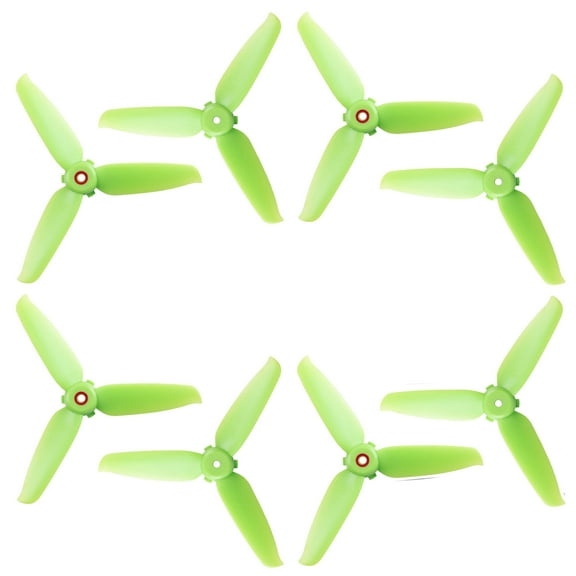 DJI FPV Propellers 5328 3-Blades Low Noise Quick-Release Replacement Props (Green, 8pcs - 4CW 4CCW)
