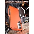 thumbnail image 4 of Poetic Neon Case for Galaxy S24 Plus 6.7", Dual Layer Rugged Slim Shockproof Protective Cover, Orange, 4 of 5