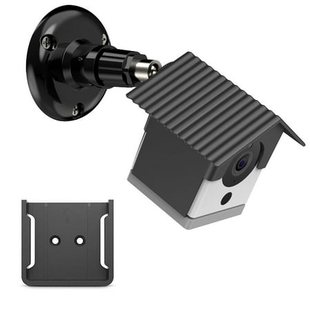 Housing Bracket - EEEKit 360 Degree Adjustable Weatherproof Wall Mount Bracket Indoor Outdoor Housing Case Cover Protector for Wyze Cam