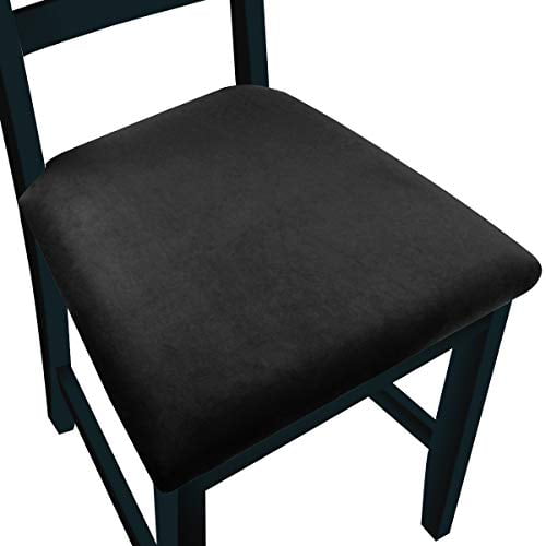 Northern Brothers Velvet Dining Room, Black Seat Covers For Dining Room Chairs