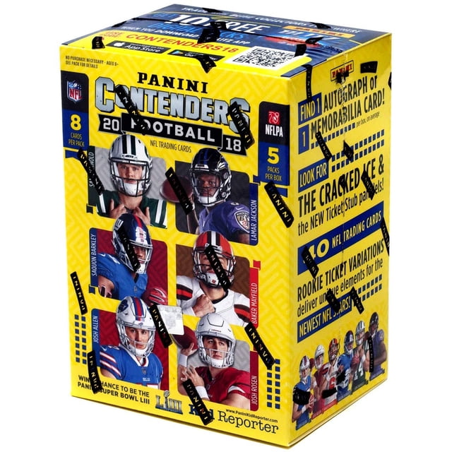 Caja Blaster Panini Contenders Football 2018 sellada