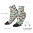 thumbnail image 6 of Rocae Dachshund Christmas Play for Premium Adult Socks,Comfortable, Breathable, and Durable Socks, Perfect for Everyday Wear, 6 of 7