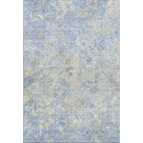 Dalyn Rugs Premium Machine Washable Mayfield AMF768 Sky 9' x 12' Rug