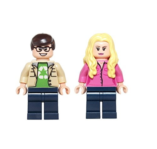 LEGO Big Bang Theory Set of 2 Minifigures - Leonard and Penny ...