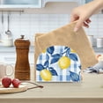 thumbnail image 2 of Yayeee Napkin Holder for Table Kitchen Paper Tissue Organization, Light Blue Lemon, 2 of 8