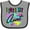 Heather and Black, variant on Inktastic I Love My Aunt 80s Retro Style Boys or Girls Baby Bib