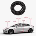 thumbnail image 5 of Tiras de sellado para puerta de coche, pegatina burlete de goma, sellado de aislamiento acústico para Tesla Model 3 2017- 2022 2023, accesorios, 5 of 5