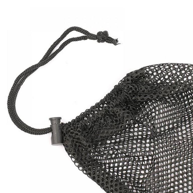 Golf Ball Bags Golf Mesh Bags Sports Net Bag Round Storage Bag Little Nylon mesh Bag Drawstring mesh Bags for Golf Accessories