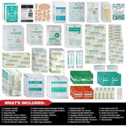 General Medi 160 Piece First Aid Kit Refill - Portable Replacement Medical Supplies, Basic Outdoor Essentials Survival Kit, for Office, Business, Home or car Boxes and cabinets