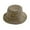 Khaki, variant on Kids Excavator Bucket Hat, Washed Black Cotton Fisherman Hat with Construction Truck Embroidery,2-8 Years