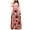 Pink, variant on Winter Fall Dresses for Women Long Sleeve Fashion Floral Print Long Maxi Dress Ladies Casual Dress