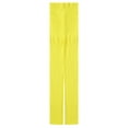 thumbnail image 3 of inhzoy Kids Girls Full Length Leggings Thin Velvet Tights Stockings Solid Color Ballet Dancewear Yellow 7-8, 3 of 8