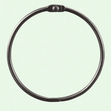 Bronze Shower Curtain Rings, 12-Pack Decorative Rustproof Hooks, Oil Rubbed Metal Rings for Bathroom