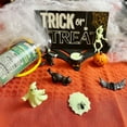 thumbnail image 4 of Safari Ltd. Glow-in-the-Dark Halloween Toob - Mini Figures: Bat, Cat, Skeleton, Ghost, Witch, Cauldron, Spider, Pumpkin - Educational Toy Figures For Boys, Girls & Kids Ages 3+, 4 of 4