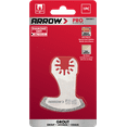 thumbnail image 2 of Arrow OSC4MT-1 Diamond Grit Oscillating Tool Boot Saw Blade for Brick Mortar and Tile Grout, Universal, Fits Most Multitools, 2-1/4 Inch, 2 of 2