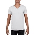thumbnail image 4 of Gildan T-Shirt à Manches Courtes à Col en V Style Doux pour Hommes, 4 of 5