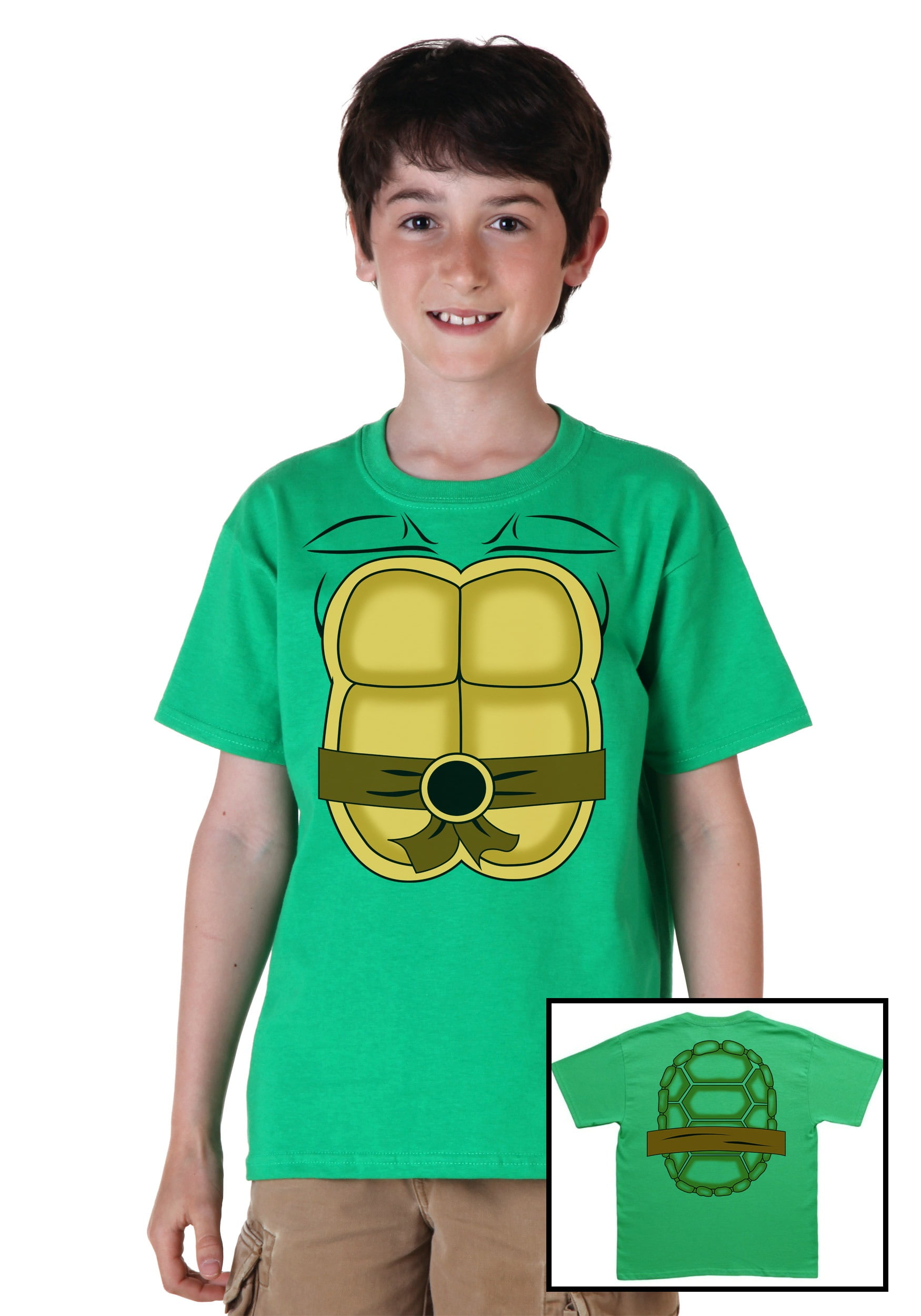 Tekstforfatter tank Sydamerika Kids Ninja Turtle Costume T-Shirt - Walmart.com