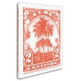 thumbnail image 2 of Trademark Fine Art 'Cuba Stamp IX Bright' Canvas Art by Wild Apple Portfolio, 2 of 3