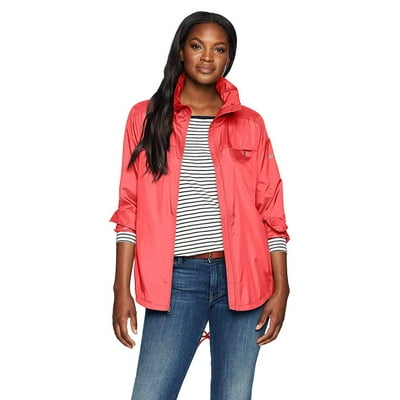 Columbia Women s Windbreaker in Red Coral Size Egypt Ubuy