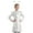 Silver, variant on Kids Girls Alien Outerspace Dress-up Metallic Robot A Line Dress with Feeler Headband Silver 6