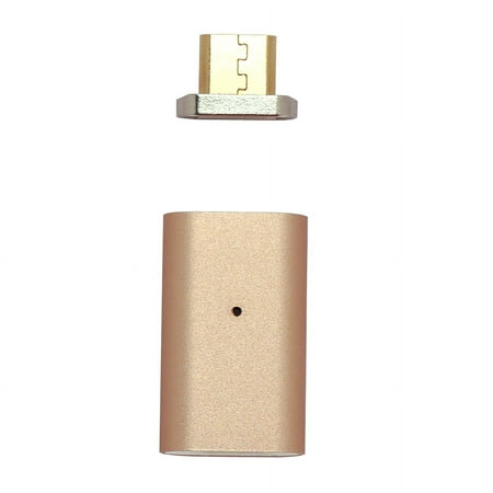 CyberTech Premium Magnetic Micro USB Charging Connector LED Status Display for Android Tablets Samsung  HTC  LG  Motorola  Sony  Smartphones (Gold) price history on PriceWatchPro
