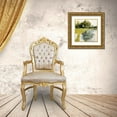 thumbnail image 3 of Robbins, Kathleen 26x26 Gold Ornate Wood Framed with Double Matting Museum Art Print Titled - Braveboat Harbor, 3 of 4