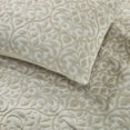 thumbnail image 4 of Superior Vineyard Cotton Blend Matelasse Coverlet, Throw, Beige, 4 of 9