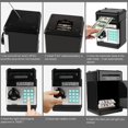 thumbnail image 5 of Mini Cajero Automático Contraseña Banco De Dinero Caja De Ahorro De Monedas En Efectivo Para Niños, Caja De Banco Segura De Dibujos Animados Regalos De Juguete Perfectos Para Niños Niñas Alcancía Electrónica (negro) Rojo Verde Cocina, Decoración y Otros, 5 of 5