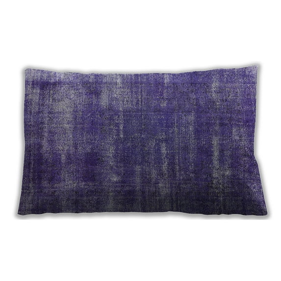 Ahgly Company Indoor Rectangular Mid-Century Modern Lumbar Throw Pillow, 13 inch by 19 inch