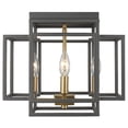 thumbnail image 3 of 4 Light Flush Mount - 454F-BRZ-OBR, 3 of 4