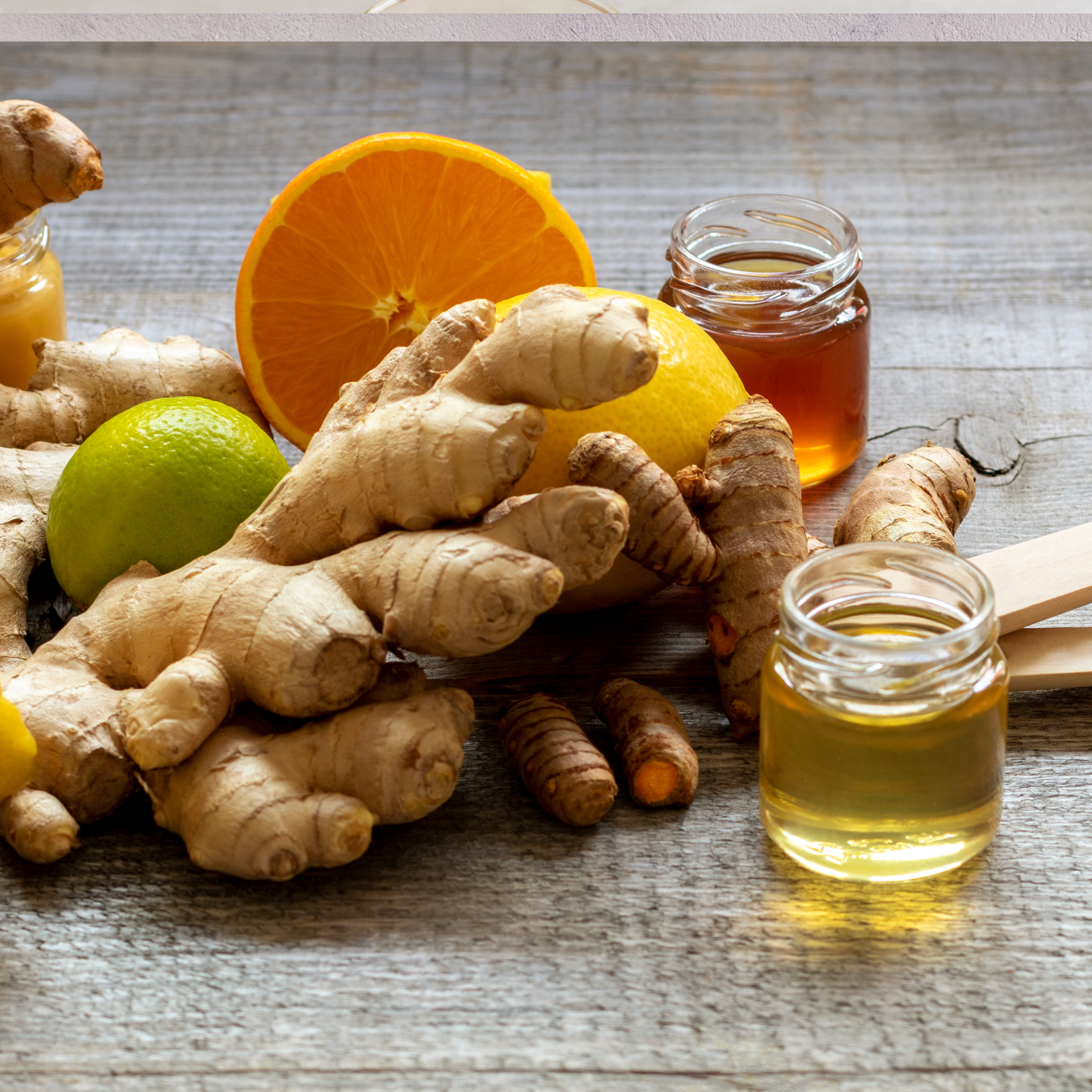 Rica Miel: 100% Natural Honey, Enriched with Ginger, Raw and Unfiltered Honey - Honey 10 fl oz bottle