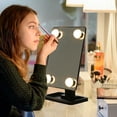 thumbnail image 4 of Lighted Make Up Mirror Led Tabletop Mirror Simple Style 1Pack 12x7in, 4 of 7