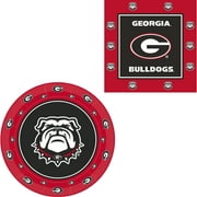 Georgia Bulldogs Napkins and Plates for 32 Guests - 64 Pieces