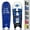 Blue, variant on Bratla Pro Colored Cricket Batting Pads Legguard Adult