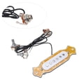 thumbnail image 3 of Guitar Pickup, 6 String Single Coil Prewired Electric Guitar Pickup Replacement with Volume and Tone Controls, 3 of 7