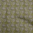 thumbnail image 1 of oneOone Georgette Viscose Dark Olive Green Fabric Asian Paisley Dress Material Fabric Print Fabric By The Yard 42 Inch Wide, 1 of 5