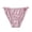 Yellow, variant on Ohufall Womens Panties Thin Strap Satin Silky Low Waist Fashion Briefs Solid Color Flower Vacation Soft Underwear