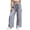 C-Blue617, variant on DHFJKG Summer Pants Women Wide Leg Sweatpants Classic Striped Drawstring Lightweight Breathable Beach Pants Cozy Trousers